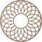 Ekena Millwork Cannes Wood Fretwork Pierced Ceiling Medallion, Wood (Paint Grade), 18"OD x 6 1/8"ID x 3/8"T CMWP18X18X0375CNMF - alternate 3